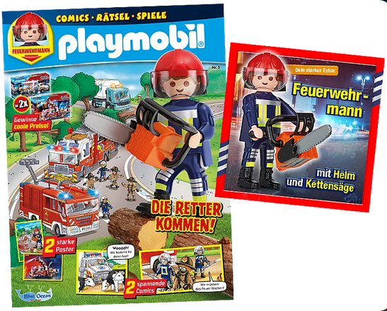 Magazine Playmobil Magazine n. 5 del 2022  + Vigile con motosega