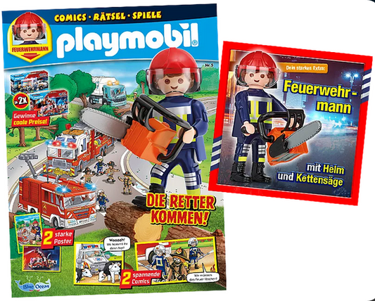 Magazine Playmobil Magazine n. 5 del 2022  + Vigile con motosega