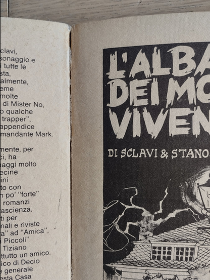 Dylan Dog n. 1  - L' alba dei morti viventi - Prima edizione - Originale 1986