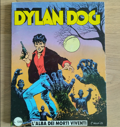 Dylan Dog n. 1  - L' alba dei morti viventi - Prima edizione - Originale 1986