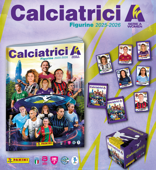 Album e/o Bustine di Calciatrici Panini 2025-2026 Sticker (Calcio Femminile)