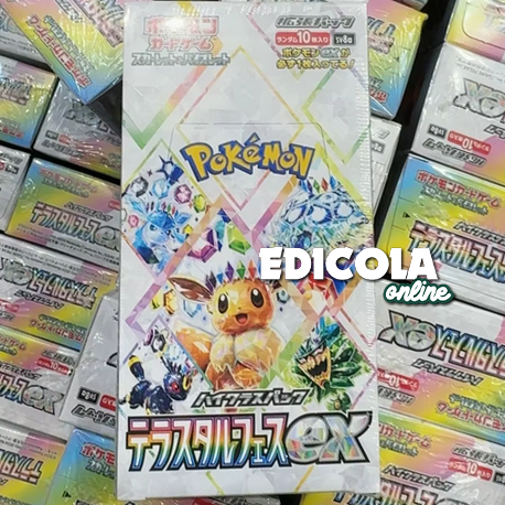 Pokémon  Terastal Festival ex Expansion Pack Booster (giapponese) da 10 carte