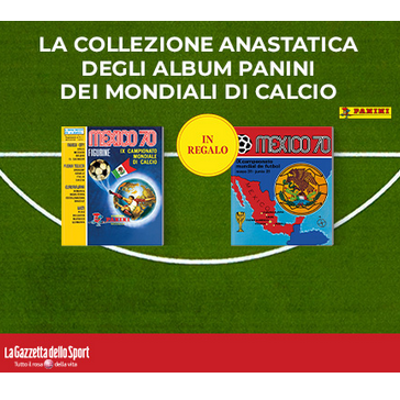 La collezione Album figurine Anastatica dei Mondiali Panini - La Gazzetta dello Sport