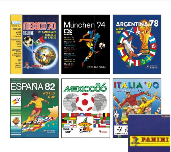 La collezione Album figurine Anastatica dei Mondiali Panini - La Gazzetta dello Sport