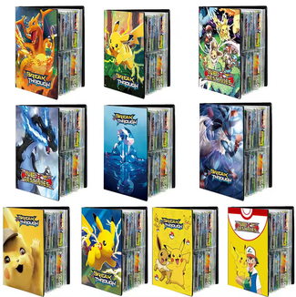 Album Raccoglitore per Carte da Collezione di Giochi - 30 Pagine, 240 Carte