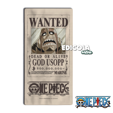 One Piece - Serviette de plage officielle "Wanted Luffy"