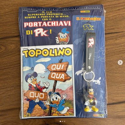 Topolino 3680 Con Portachiave Pikappa! Pk30 Paperinik