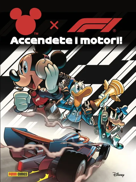 Topolibro Accendete i Motori F1 (scegli con o senza Topolino 3692)