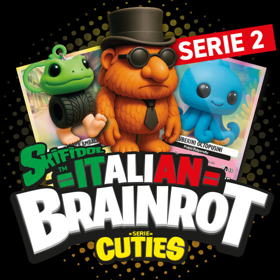 Skifidol Italian Brainrot - Serie 2 Cuties 3D 2025