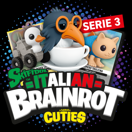 Skifidol Italian Brainrot - Serie 3 Cuties 3D 2025