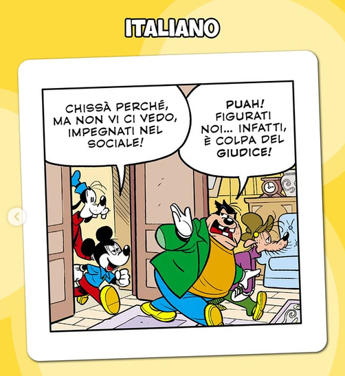 Strip strip TOPOLINO knjižica br. 3697 - 5 verzija, od kojih 4 na dijalektu 2026