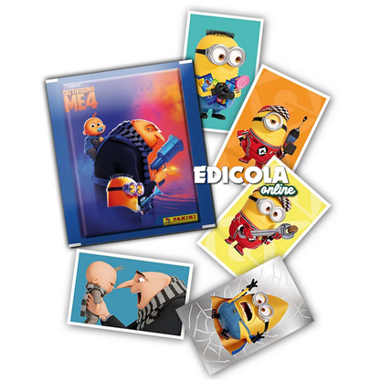 Set Album e/o Bustine di Figurine Panini Sticker CATTIVISSIMO ME 4 il Film 2024