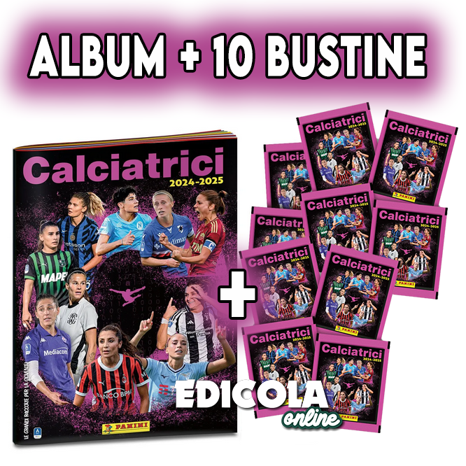 Album e/o Bustine di Calciatrici Panini 2024-2025 Sticker (Calcio Femminile)