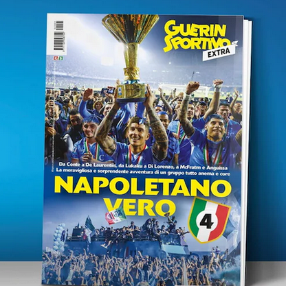 Giornali Quotidiani 4° Scudetto  SSC Calcio NAPOLI - Campione d'Italia 2024-25 2025