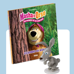 Collezione Action Figure 3D MASHA e ORSO (RBA 2025)