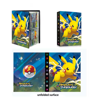 Collectible Card Game Album Binder - 80 Pages, 320 Cards