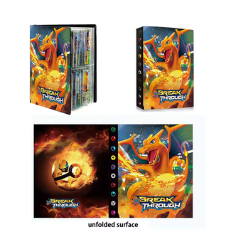 Collectible Card Game Album Binder - 80 Pages, 320 Cards
