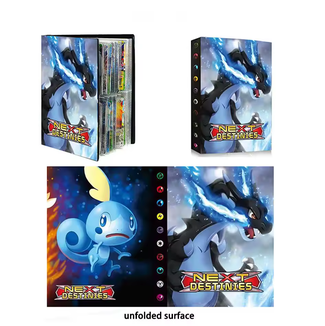 Collectible Card Game Album Binder - 80 Pages, 320 Cards