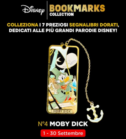 Disney Bookmarks Collection - Segnalibri dorati in metallo da Collezione 2026