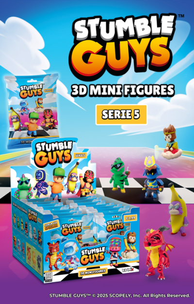 Choisissez les personnages STUMBLE GUYS mini figurines série 4, collection de figurines d'action 3D