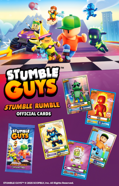 STUMBLE GUYS Series 2 Card Packets - STUMBLE-INVASION