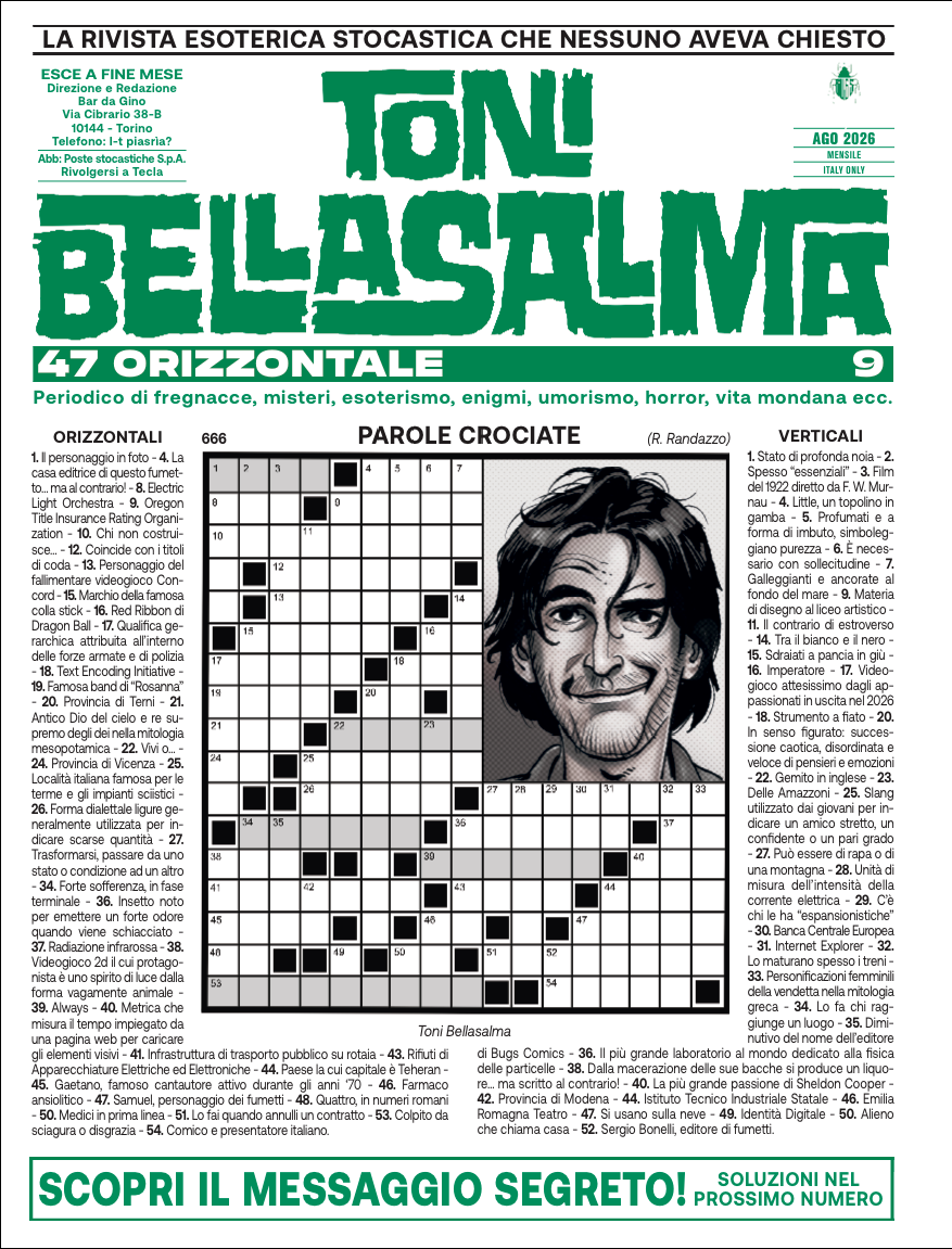 Fumetti Toni Bellasalma - BugComics