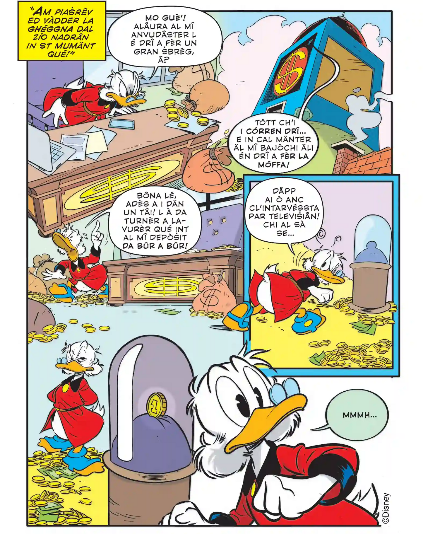MICKEY MOUSE comic booklet no. 3660 - January 17th National Dialect Day!