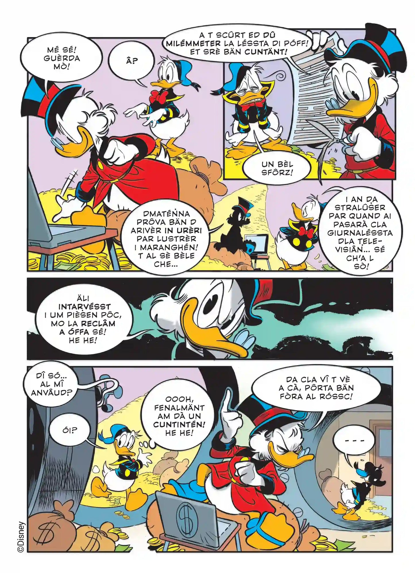 MICKEY MOUSE comic booklet no. 3660 - January 17th National Dialect Day!