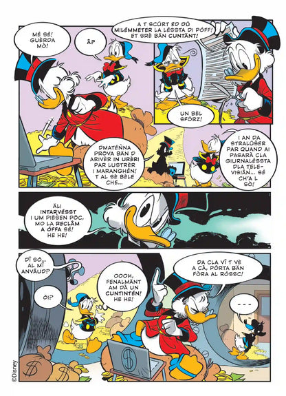 MICKEY MOUSE comic booklet no. 3660 - January 17th National Dialect Day!
