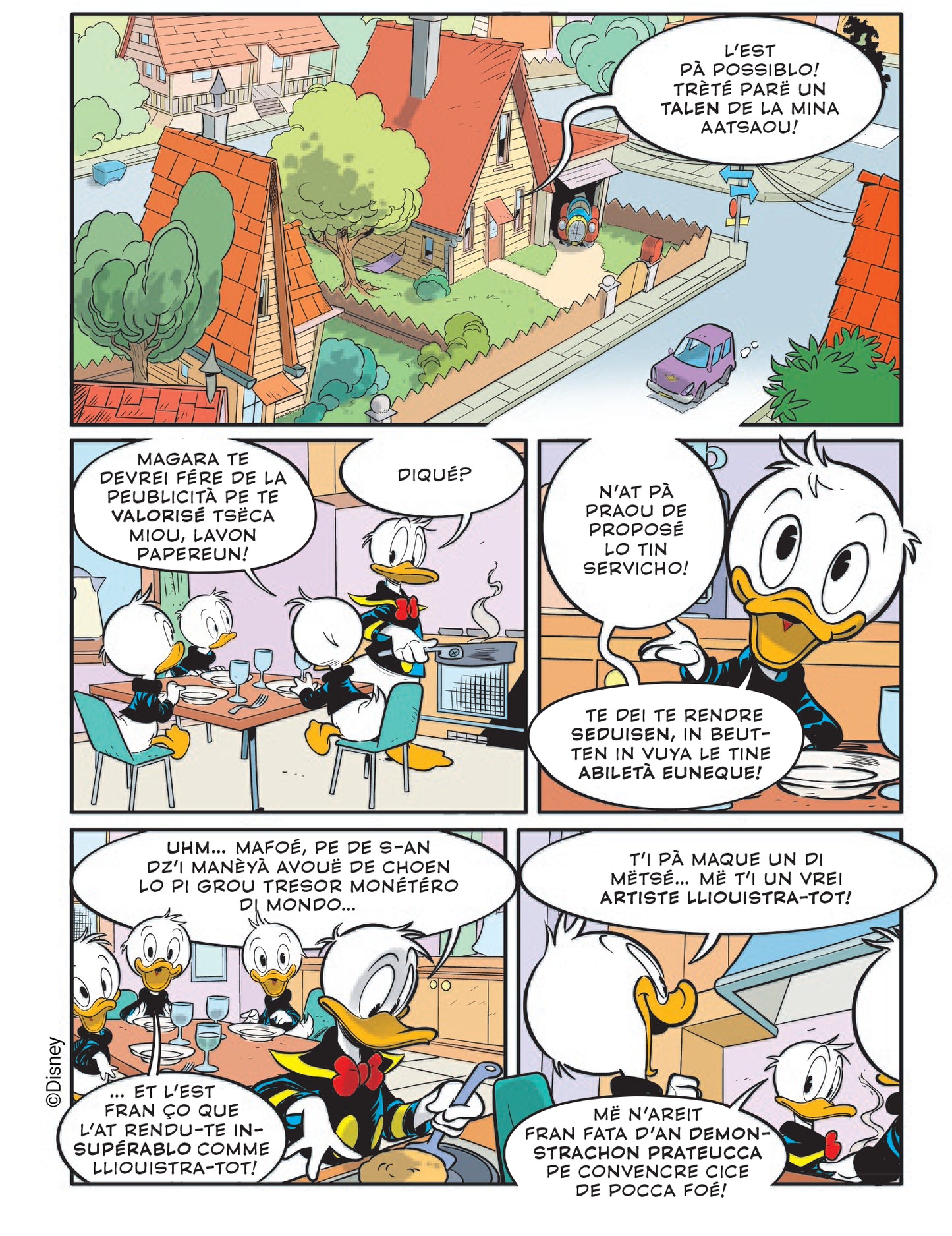 MICKEY MOUSE comic booklet no. 3660 - January 17th National Dialect Day!