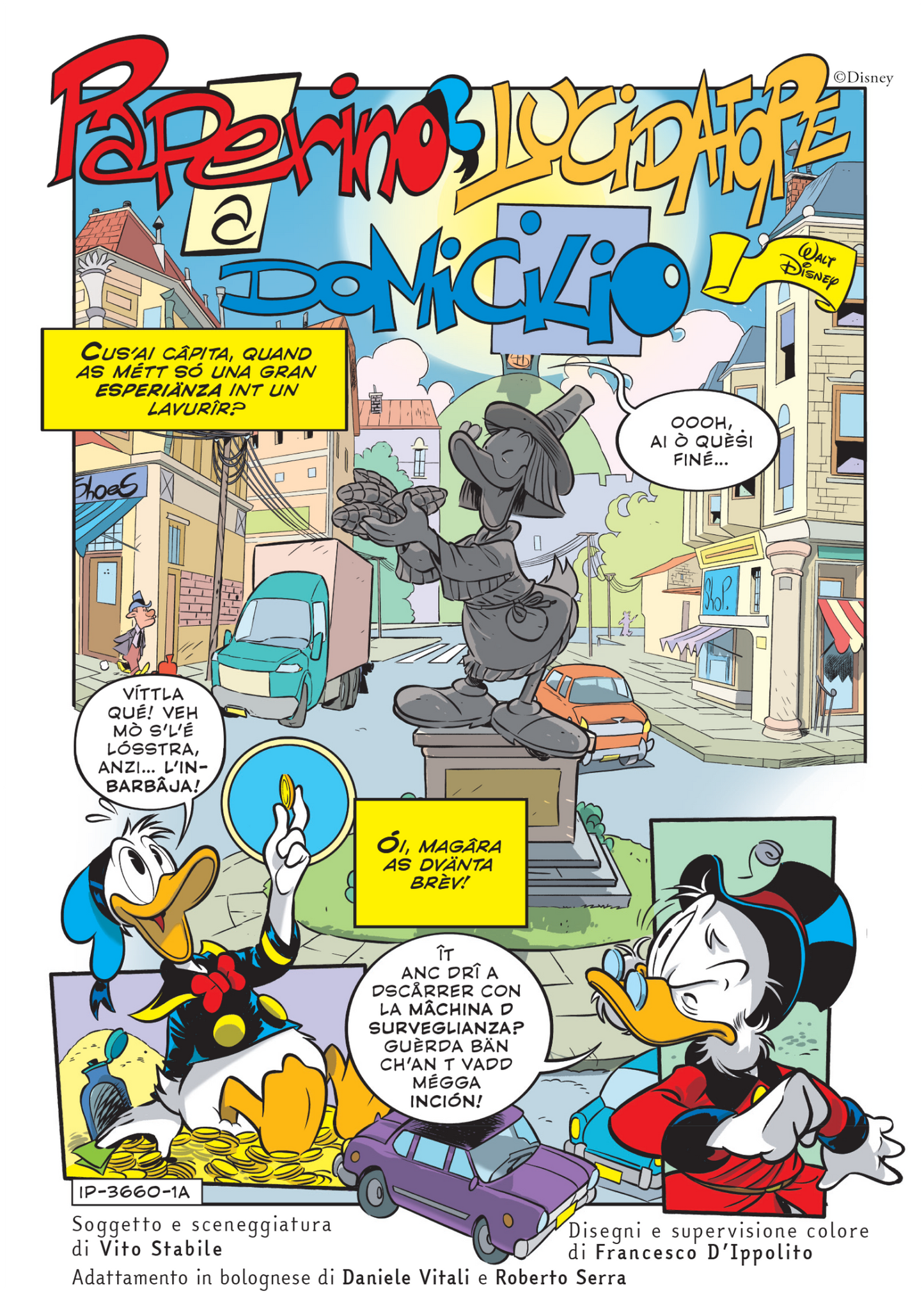 MICKEY MOUSE comic booklet no. 3660 - January 17th National Dialect Day!
