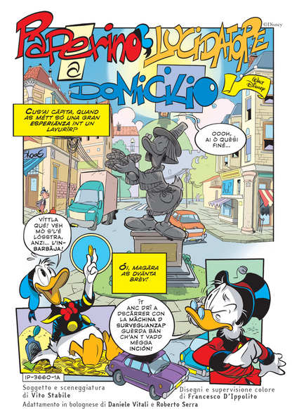 MICKEY MOUSE comic booklet no. 3660 - January 17th National Dialect Day!