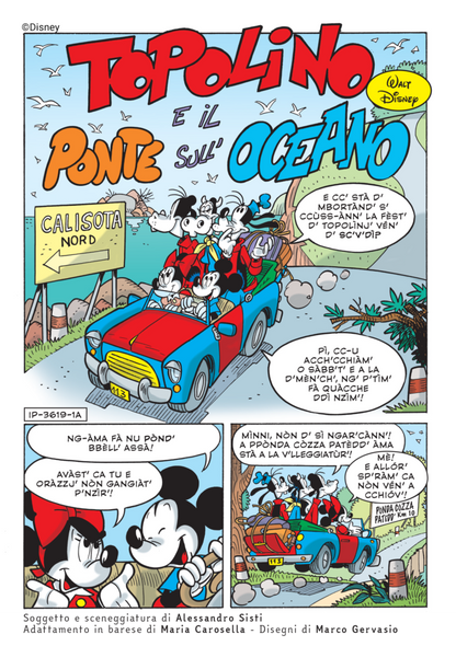 MICKEY MOUSE Comic-Heft Nr. 3491 - (Geschichte über Venedig)