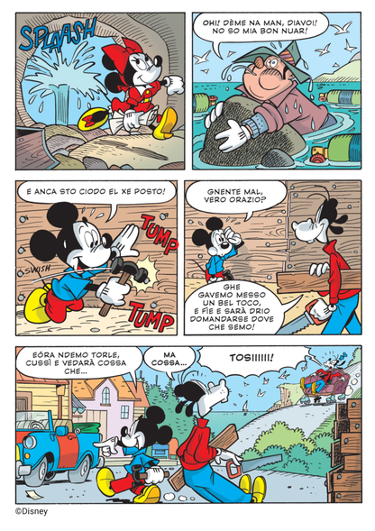 MICKEY MOUSE Comic-Heft Nr. 3491 - (Geschichte über Venedig)