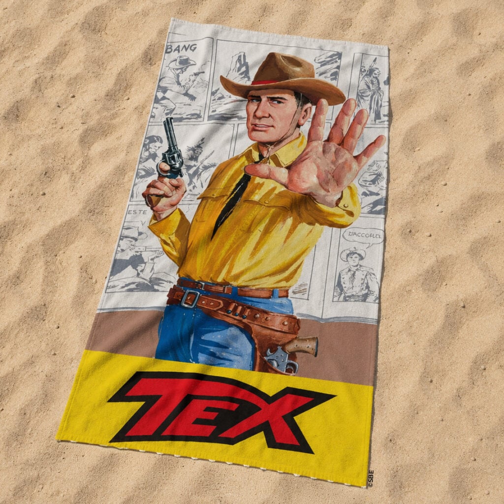 [Preordine] Set 3 Teli Mare Ufficiali Sergio Bonelli Editore : Tex, Dylan Dog e Zagor