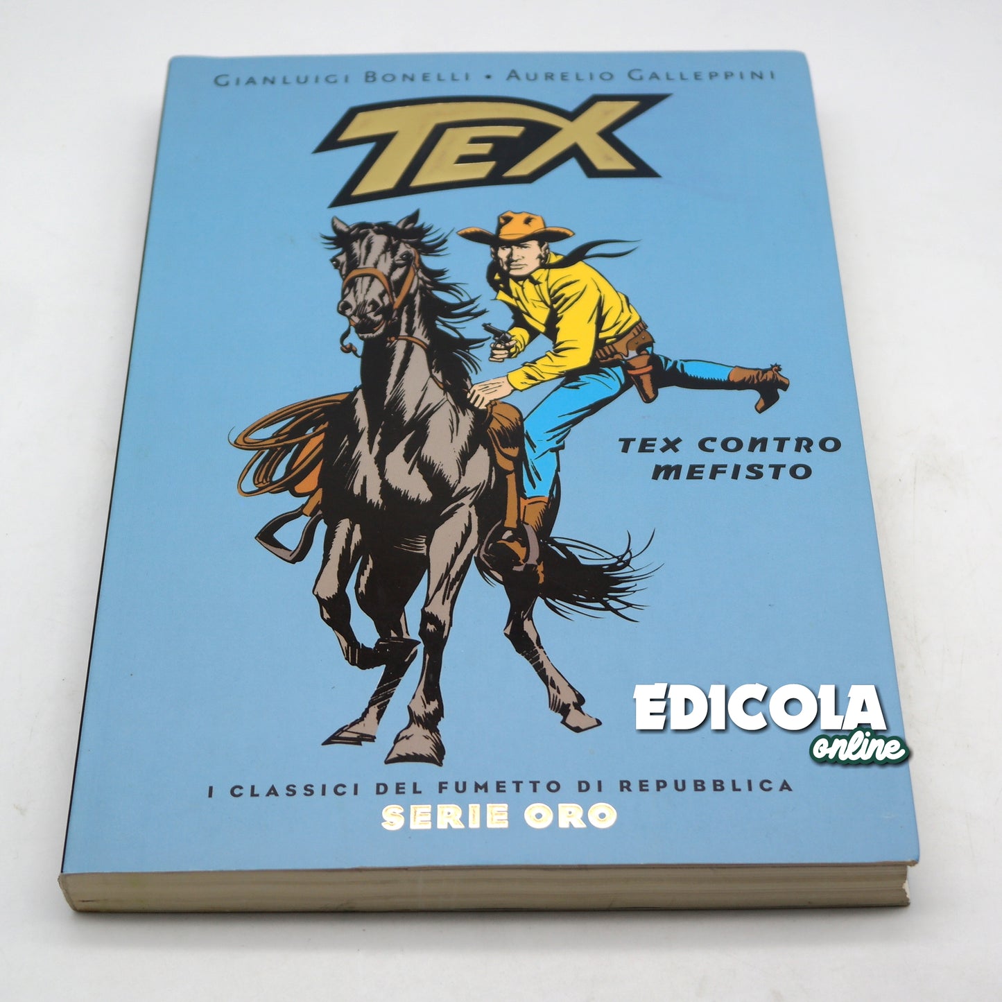 I GRANDI CLASSICI DI REPUBBLICA Serie Oro n 2 TEX – Tex contro Mefisto GALEP