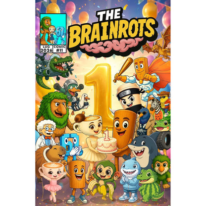 Fumetto The Brainrots n. 11 (Luglio 2026) - 3 Cover disponibili
