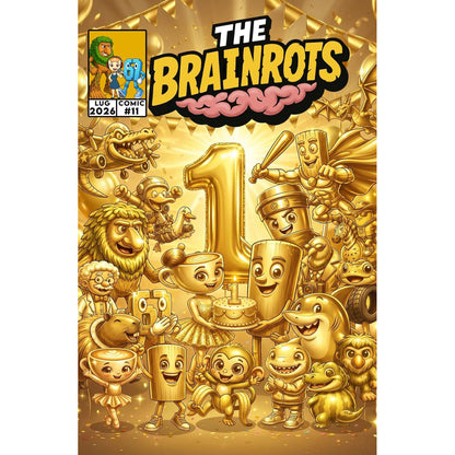 Fumetto The Brainrots n. 11 (Luglio 2026) - 3 Cover disponibili