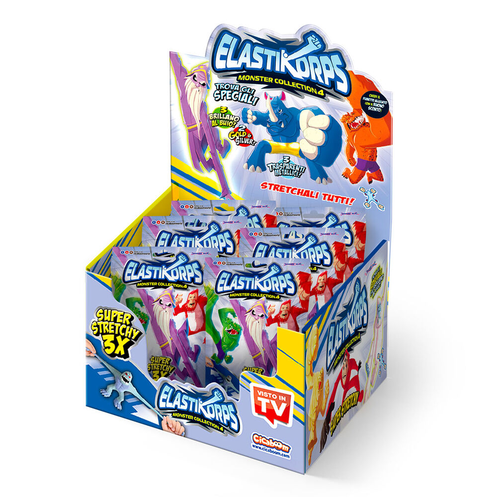 Überraschungsumschlag ELASTIKORPS Charaktere WRESTLING Wrestlers Cicaboom Monster Stretch