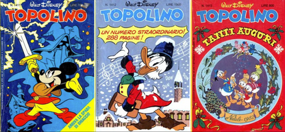 I'm selling all the used comic books from the complete SAGA OF MICKEY MOUSE AND THE LEGEND OF THE ICE SWORD series, booklet format.