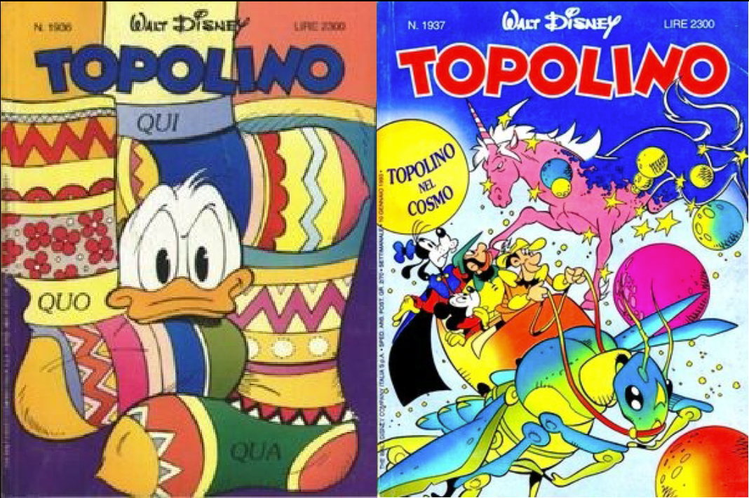 I'm selling all the used comic books from the complete SAGA OF MICKEY MOUSE AND THE LEGEND OF THE ICE SWORD series, booklet format.