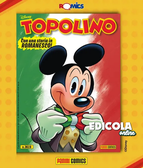 MICKEY MOUSE Comic-Heft Nr. 3491 - (Geschichte über Venedig)