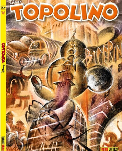 Fumetto Topolino 3620 Variant Cover Torino Comics 2025
