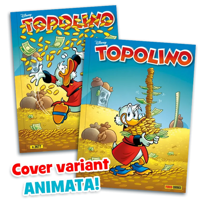 Topolino libretto n. 3677 Variant Cover Effetto Lenticolare Edizione Speciale SalTo26 Salone del Libro Torino 2026