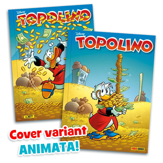 Topolino libretto n. 3677 Variant Cover Effetto Lenticolare Edizione Speciale SalTo26 Salone del Libro Torino 2026