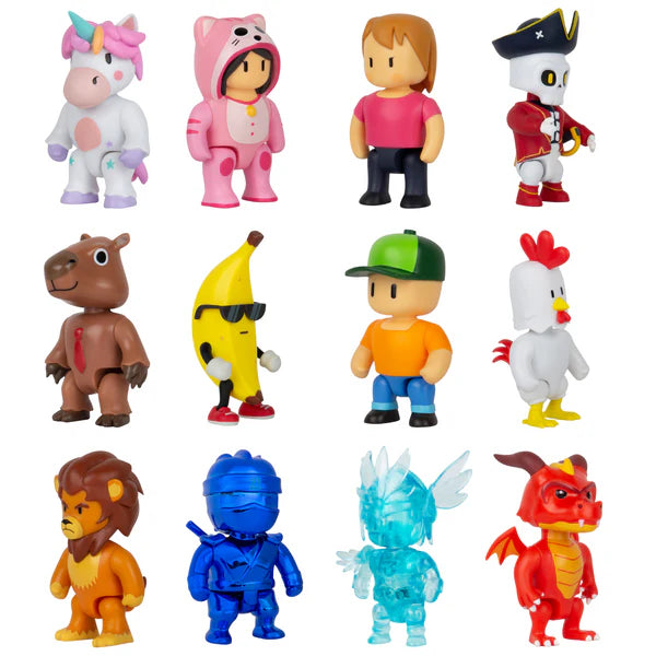 Scegli Personaggi STUMBLE GUYS + GRANDI Action Figure 3D - Serie 2 (2025)