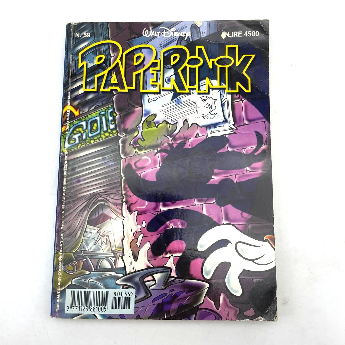 Fumetto Paperinik n.59 usato