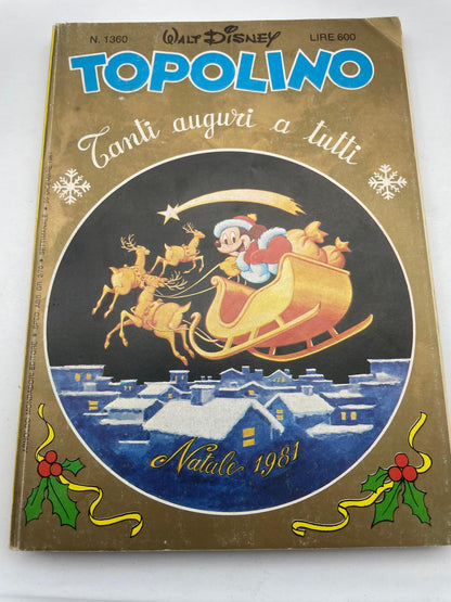 Lot de bandes dessinées Mickey Mouse, collection spéciale, livret dédié à Noël (variante)