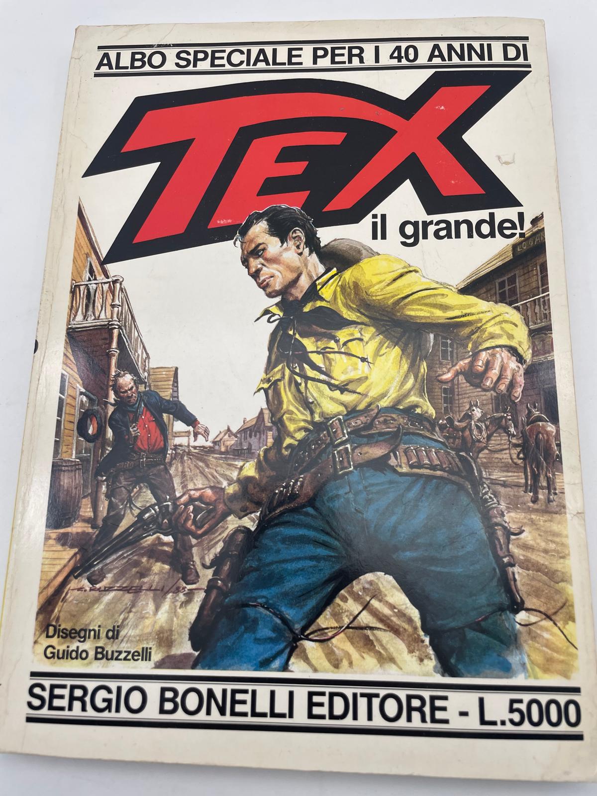 Fumetti ALBO SPECIALE Gigante TEX WILLER lotto Raro Texone Usati prima edizione