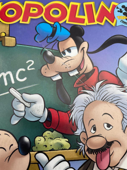 Fumetto Topolino n. 3175 (Copertina e Storia dedicata ad Albert Einstein)